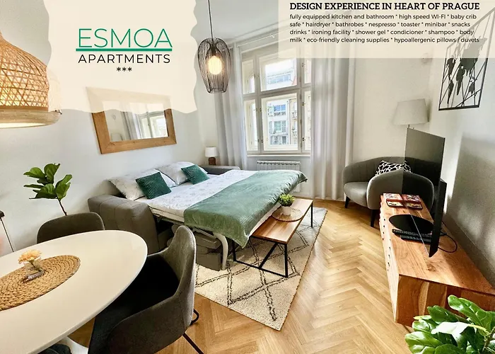 Esmoa Apartments - Ovenecka, Praha 7 - Plne Vybaven